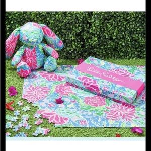 Lilly Pulitzer stuffed bunny